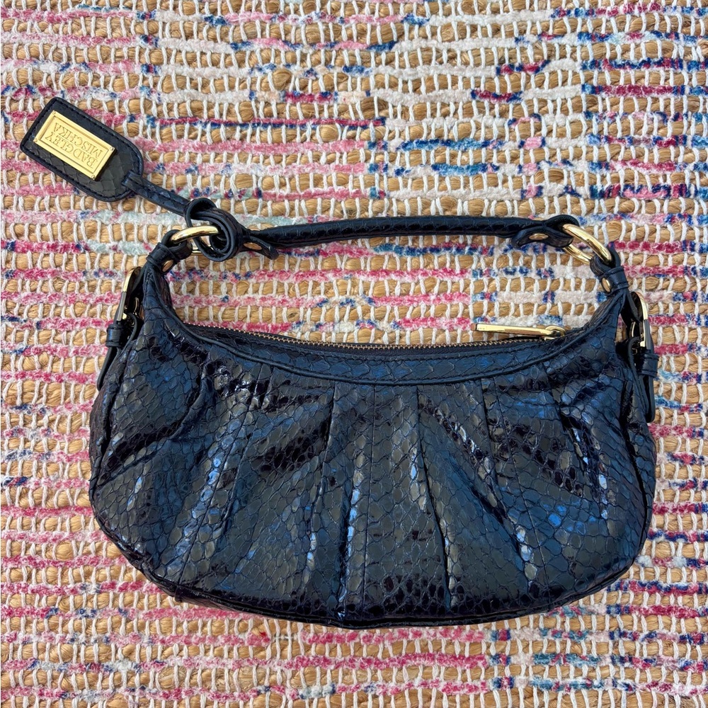 Badgley Mischka Shimmering Black Shoulder Bag